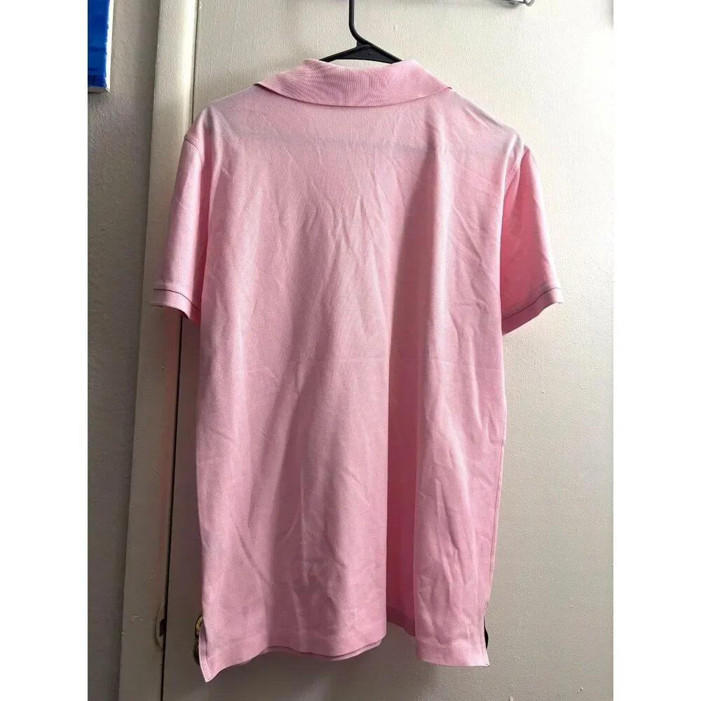 Men's Ralph Lauren Purple Label Polo Pink Size S Golf 100% Cotton